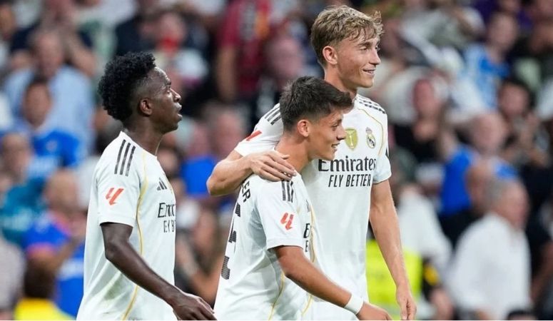 Real Madrid soyunma odasında